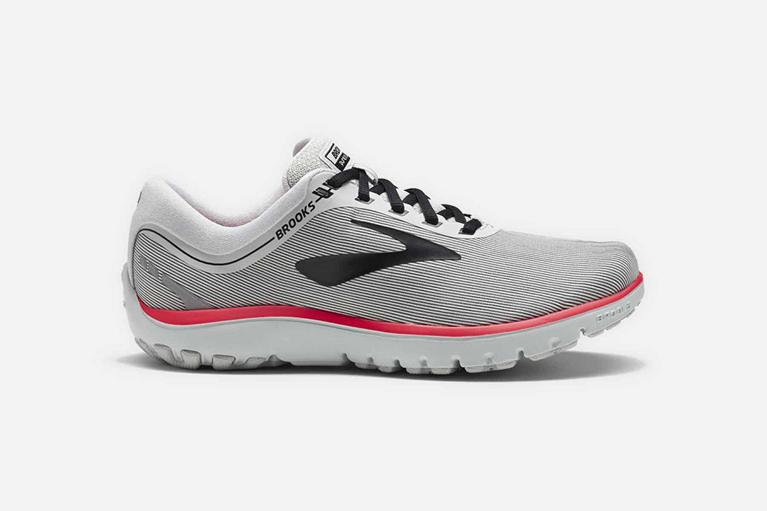 Brooks PureFlow 7 Road Running Shoes - Women's - White (83562-HOUY)